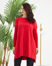 ortası dikişli tunik 