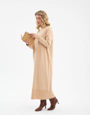 ortadan dikişli elbise  13