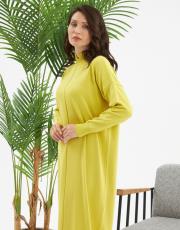 ortadan dikişli elbise  4