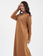 ortadan dikişli elbise  7