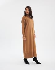 ortadan dikişli elbise  8