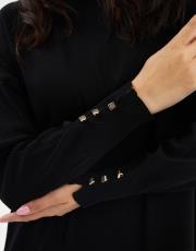 torba şerit detaylı elbise  6