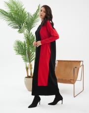 damalı bloklu elbise   3