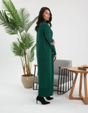 önü ip detaylı elbise  9