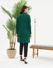 önü taşlı düğmeli t kol tunik  15