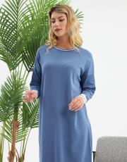 yakası simli elbise   8